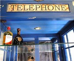 Image result for British Phonebooth Wine Cabinet