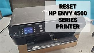 Image result for HP ENVY 4500 Info Button