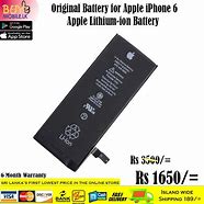 Image result for iPhone 6 Battery Price