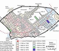 Image result for Pompeii Site Map