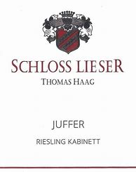 Image result for Schloss Lieser Brauneberger Juffer Sonnenuhr Riesling Spatlese trocken
