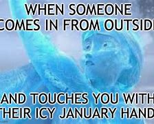 Image result for Frozen Cold Meme