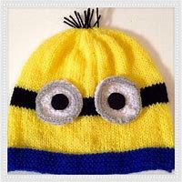 Image result for Minion Hat Knitting Pattern