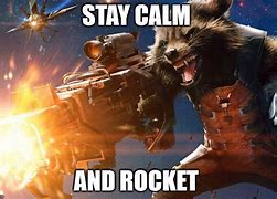 Image result for Guardians of the Galaxy Rocket Meme