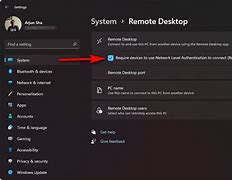 Image result for How to Turn On Remote Desktop
