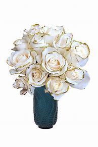 Image result for White Glitter Roses