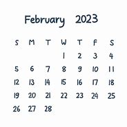 Image result for February Month Calendar