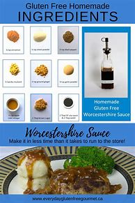 Image result for Gluten Free Worcestershire