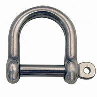 Image result for Load Rated SS316 D Shackle