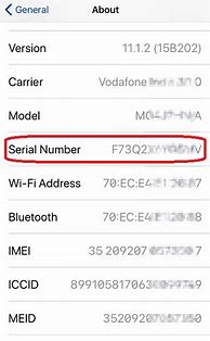 Image result for iPhone Serial Number Check