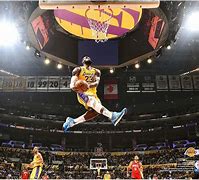 Image result for Basketball LeBron James Lakers