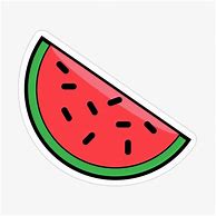 Image result for Watermelon with Worm Cartoon