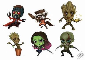 Image result for Guardians of the Galaxy Cute