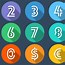 Image result for Number Icons 1-20