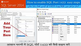 Image result for Port in SQL Server