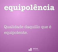 Image result for equipolencia