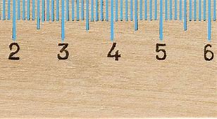 Image result for Measurements On Ruler