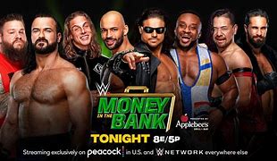 Image result for Money in the Bank Ladder Match Blank Card