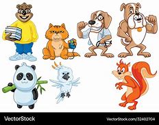 Image result for fun look animals character