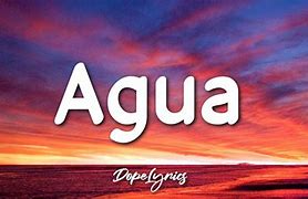 Image result for agua��j