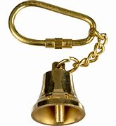 Image result for Brass Bell Key Chain