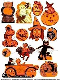 Image result for Vintage Membership Halloween Clip Art