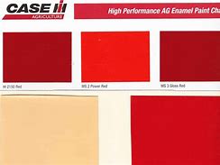 Image result for Case Tractor Paint Color Chart