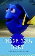Image result for Dory Thank You Meme