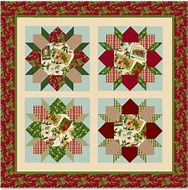 Image result for Free Patterns 10 Inch Christmas Quilt Block