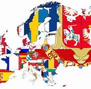 Image result for Europe 1130 Map. Flag
