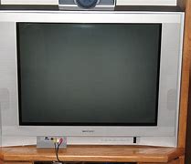 Image result for CRT Flat-Screen TV