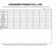 Image result for Printable Phone Call Log Sheet