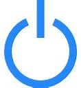 Image result for Power Button Icon Blue and Green