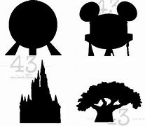 Image result for Disney World Silhouette
