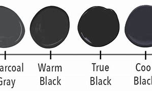 Image result for Jet Black vs Darkest Charcoal