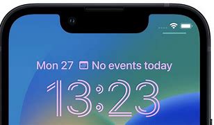 Image result for iOS 16 Photo Front Clock