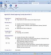 Image result for Outlook Meeting Agenda Template