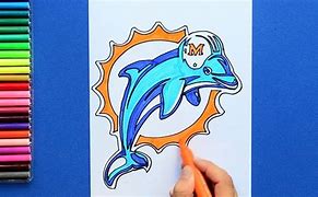 Image result for How to Draw Miami Dolphins Logo