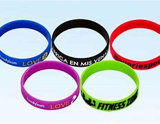 Image result for rubber wristband with promotional