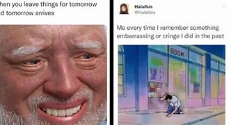 Image result for Anxiety Memes Anime