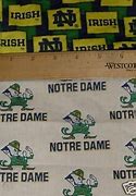 Image result for Notre Dame Fighting Irish Fabric Blank Template