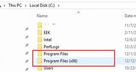 Image result for Program Files C Drive