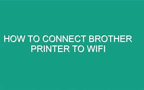 Image result for How to Connect Brother Printer to Ethernet