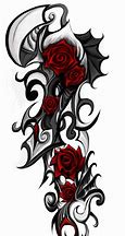 Image result for Gothic Rose Designs