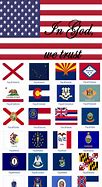 Image result for USA State Flags and Names