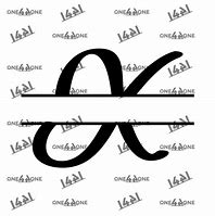 Image result for Split Letter X SVG