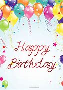Image result for Happy Birthday Wish Card