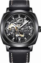 Image result for Black Mechanical Watches