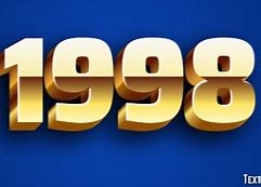 Image result for 1998 Year 3D