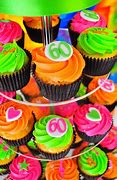 Image result for Neon Cupcakes